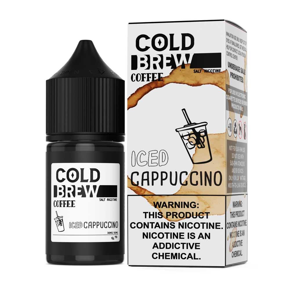 Cold Brew Salt E-Liquid - Iced Cappuccino - 30ml - น้ำยาบุหรี่ไฟฟ้า - Thai Vape Shop