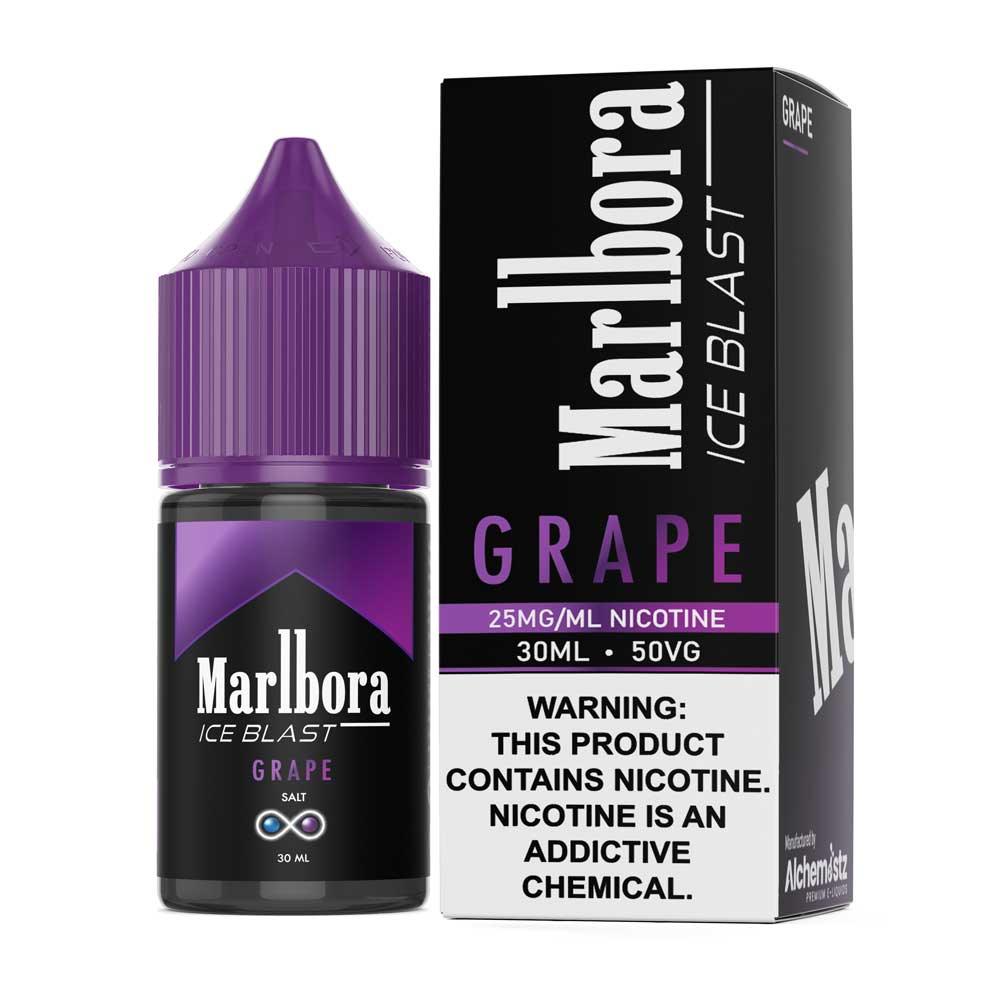 Marlbora Salt E-Liquid - Grape - 30ml - น้ำยาบุหรี่ไฟฟ้า - Thai Vape Shop