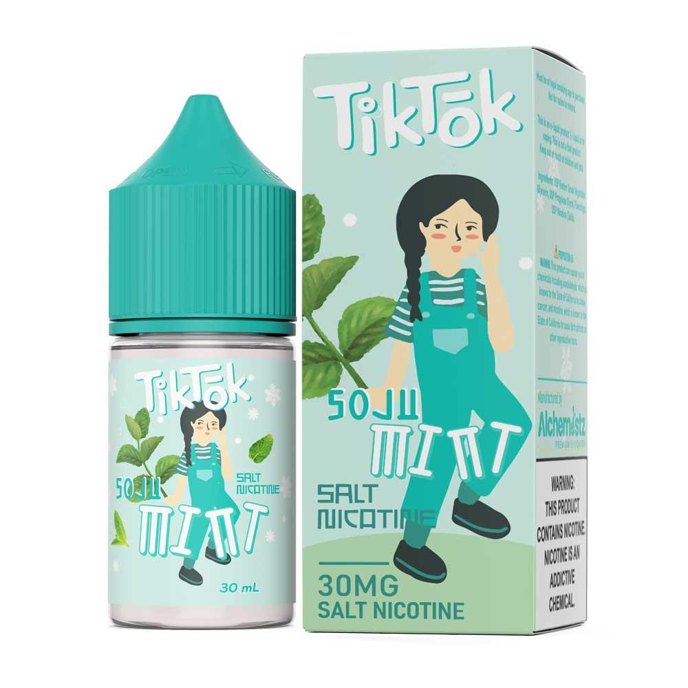 TikTok Salt E-Liquid - Soju Mint - 30ml - น้ำยาบุหรี่ไฟฟ้า - Thai Vape Shop