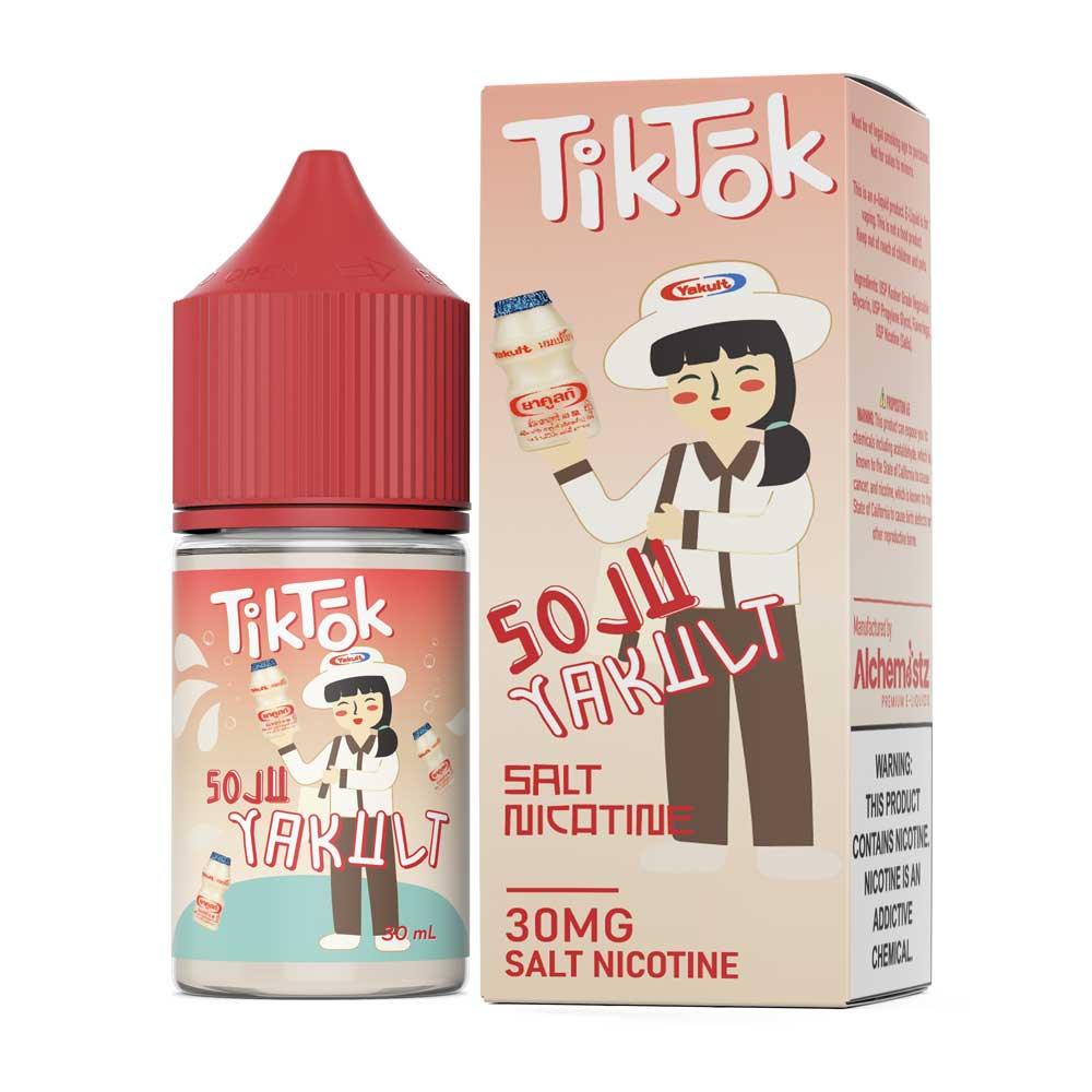 TikTok Salt E-Liquid - Soju Yakult - 30ml - น้ำยาบุหรี่ไฟฟ้า - Thai Vape Shop